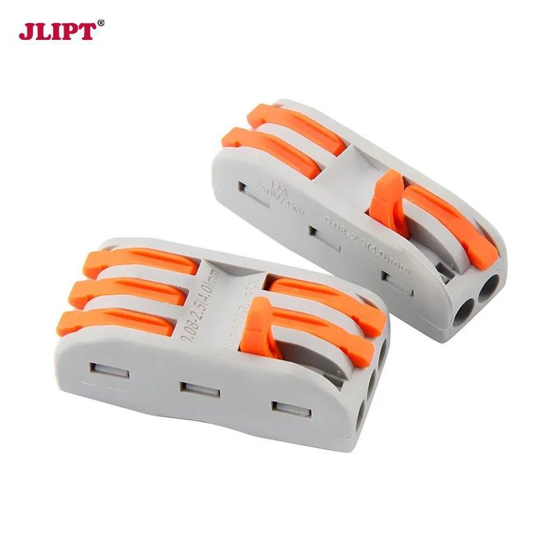 10 шт. Быстрый толчок в провода соединители клеммные блоки кабельного подключения