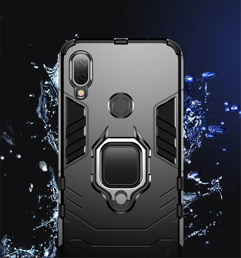 Kickstand чехол для Xiaomi Redmi Note 7 5 6 Pro 4X4 Redmi 7A 7 6 Pro 5 Plus Гибридный Силиконовый чехол для Xiaomi Redmi K20 Pro Note 7