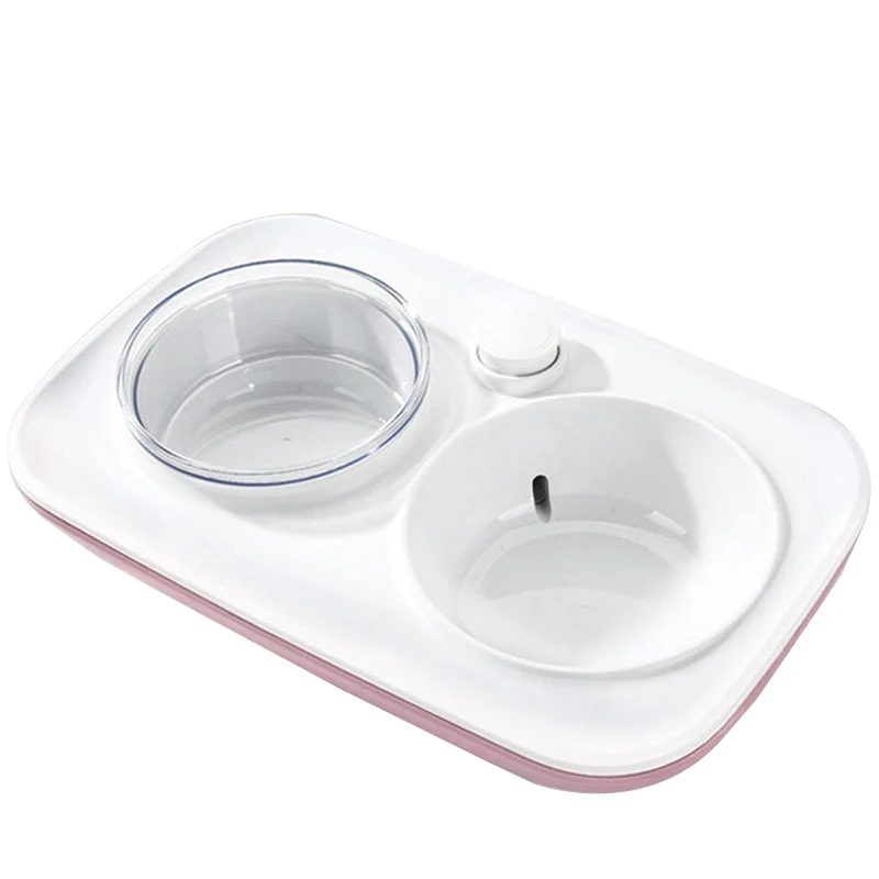 

Double Pet Bowls Dog Food Water Feeder Neck Protection Pet Drinking Dish Feeder Cat Puppy Feeding Supplies Small Dog Accessories