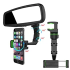 Автомобильная подставка, многофункциональный вращающийся на 360 градусов Автомобильный держатель для зеркала заднего вида