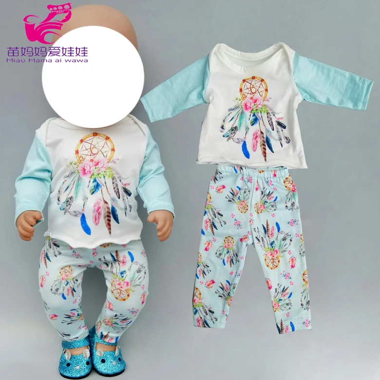 Одежда для куклы подходит 43 см кукол новорожденных белье 18 дюймов девочек