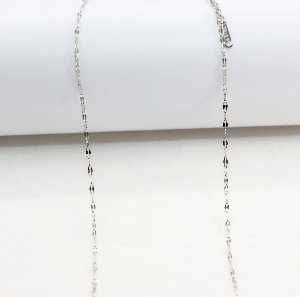 Цепочка для губ из нержавеющей стали 5 шт. 45 + см 316 2 цвета без никеля и свинца |