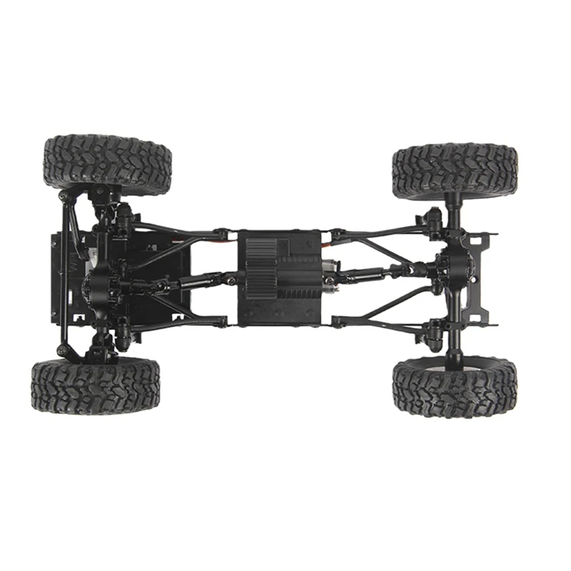190 мм Колесная база несобранная рама шасси для WPL C14 C24 C24-1 C54 CB05 Land Cruiser LC80 1/16 детали