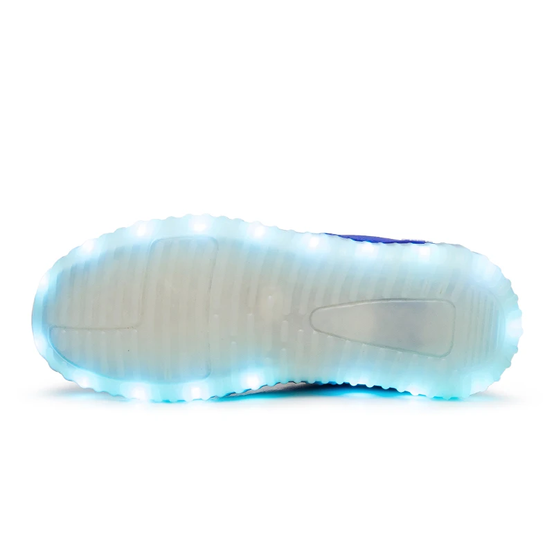 Кроссовки Детские светящиеся для мальчиков и девочек модная дышащая сетчатая