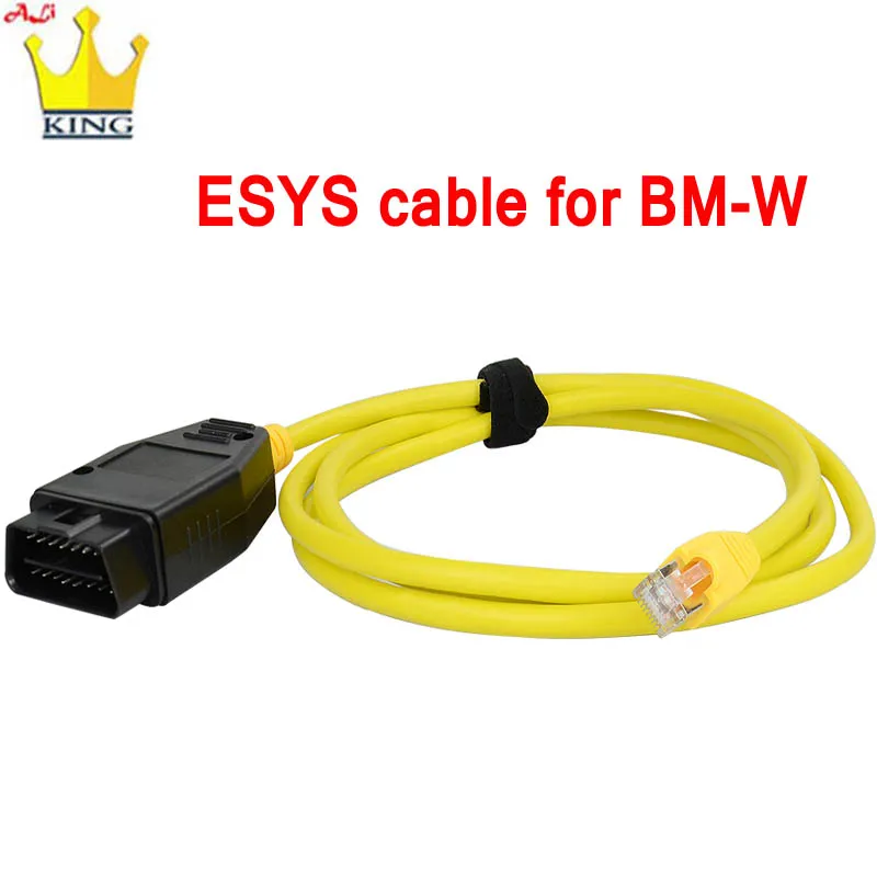 YDL ENET кабель для передачи данных BM W Ethernet to OBD Интерфейс E-SYS ICOM кодирование более