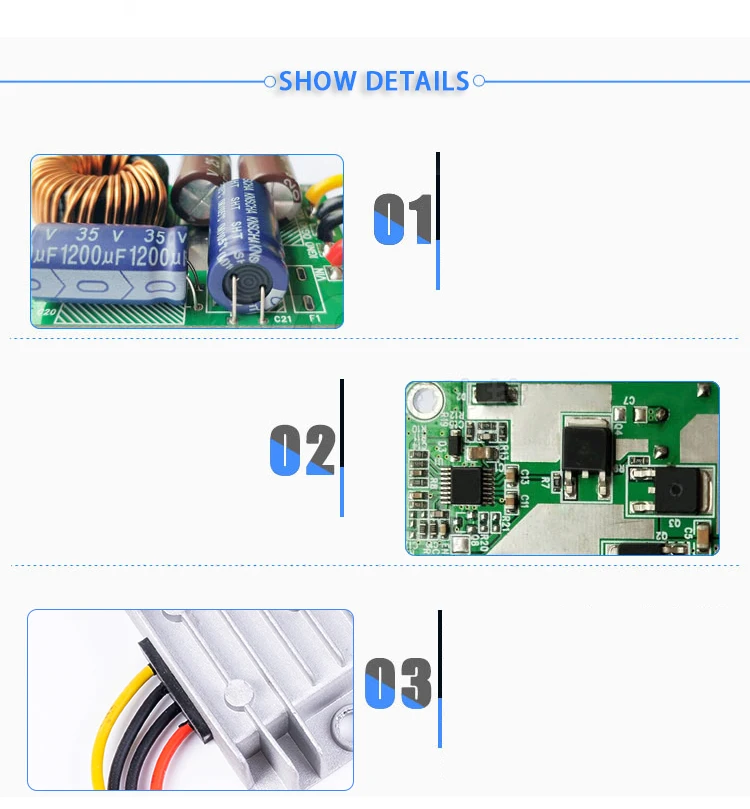 20 V-60 V-12 V 1A 2A 3A DC Напряжение конвертеры Buck повышающий Шаг вниз шаг вверх модули солнечной Напряжение конвертер для автомобилей гольф-кары
