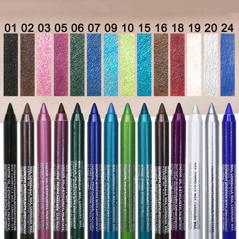 Waterproof Eye Liner Pencil Shadow Lip Pen Professional Long-lasting Smooth Quick-dry Makeup Beauty Tools |
