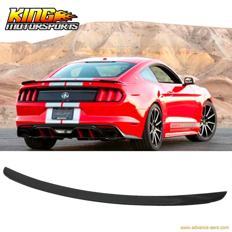 Подходит для 2015 2016 Ford Mustang GT стиль спойлер багажника OEM окрашенные матч гвардии # HN