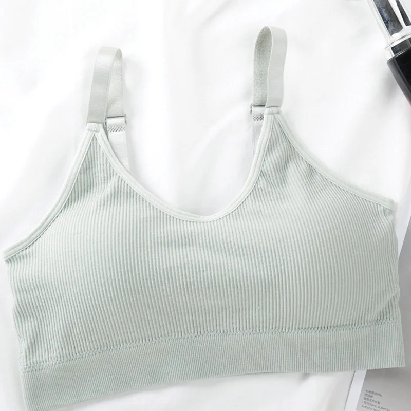 Women Yoga Padded Sport Shirt Shockproof Sports Bras Breathable Athletic Fitness Running Vest Skin-friendly Tops Gym | Мать и ребенок