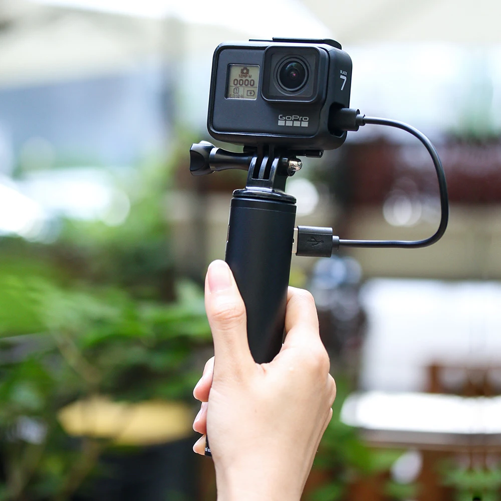 Ulanzi BG-1/BG-2 Powerbank рукоятка удлинитель ручной захват для DJI Osmo Карманный GoPro Hero Osmo экшн смартфонов