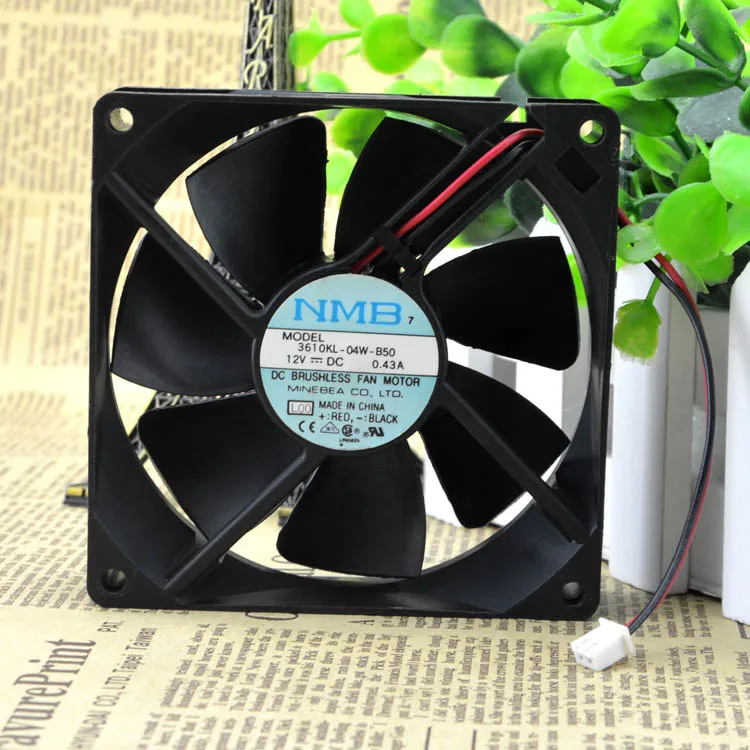 

NEW 9225 3610KL-04W-B50 12V 0.43A 3K UPS Motor protection cooling
