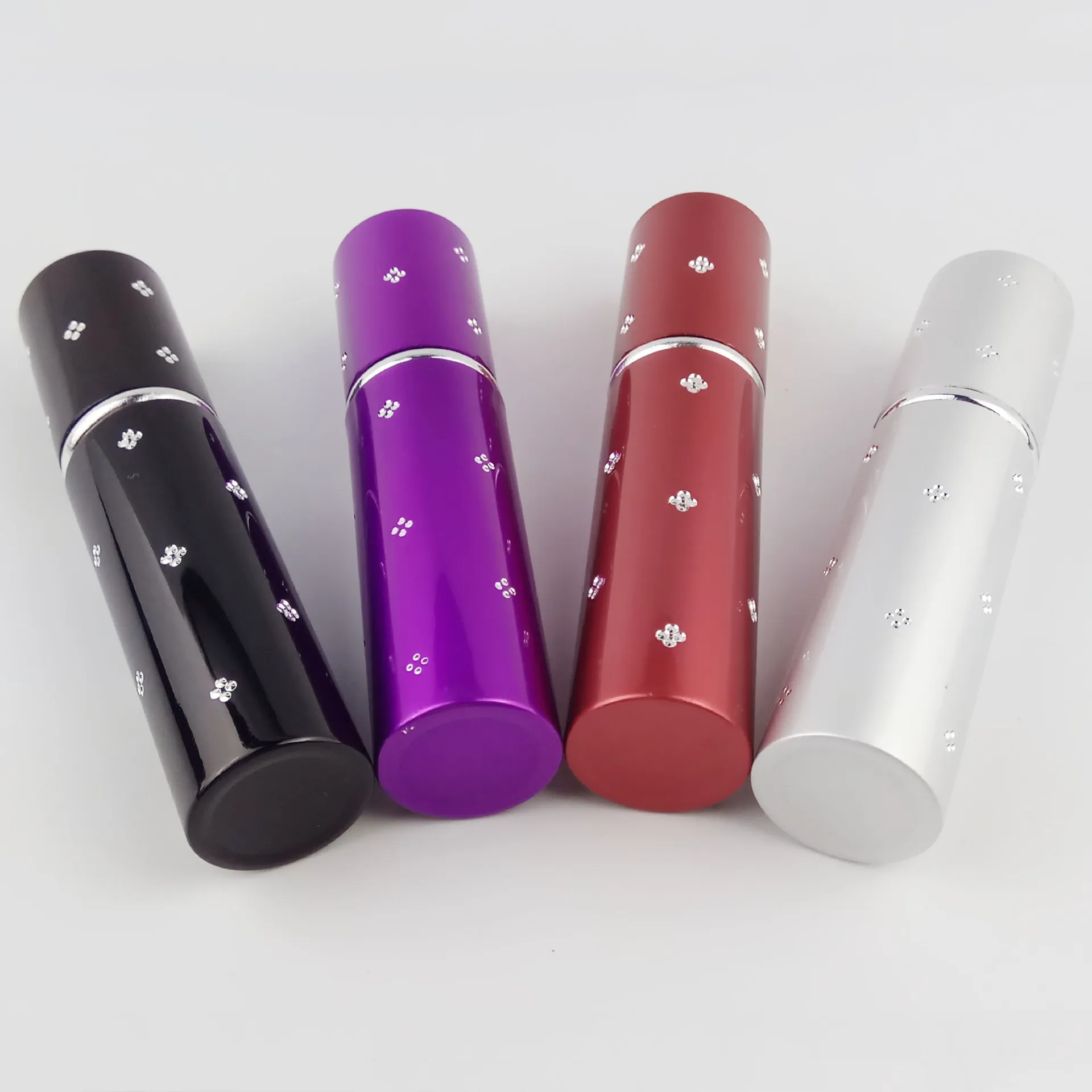 10 мл 1 шт. пустой флакон для духов с горячим насосом алюминиевый стеклянный