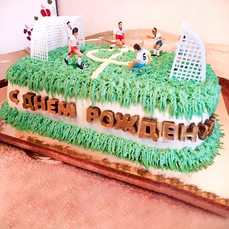 8 шт./компл. футболка футбол торт Топпер детский кекс украшение модель с днем