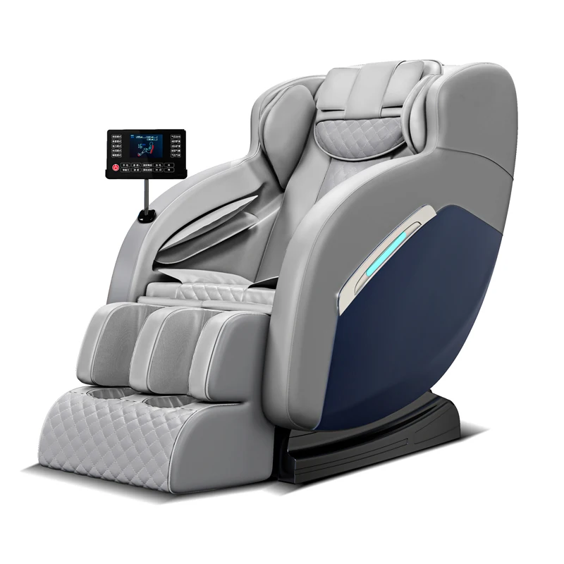 

Luxury Full-body Multi-function Foot cover Zero-Gravity massage chair, Wormwood hot compress+Large LCD touch screen+Bluetooth,A8