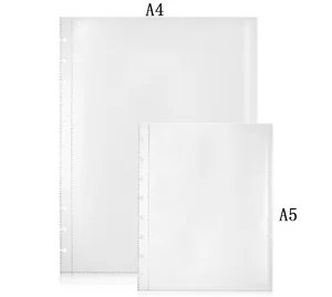 Переплет для фотоальбома A4A5, сменный прозрачный лист 25 листов в форме гриба для хранения данных