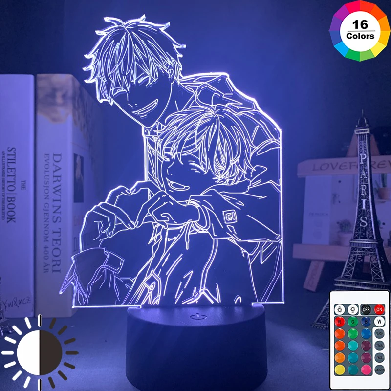 

Acrylic 3d Lamp BL Anime GIVEN Light for Bed Room Decor Colorful Nightlight BL Table Lamp GIVEN Led Night Light Dropshipping