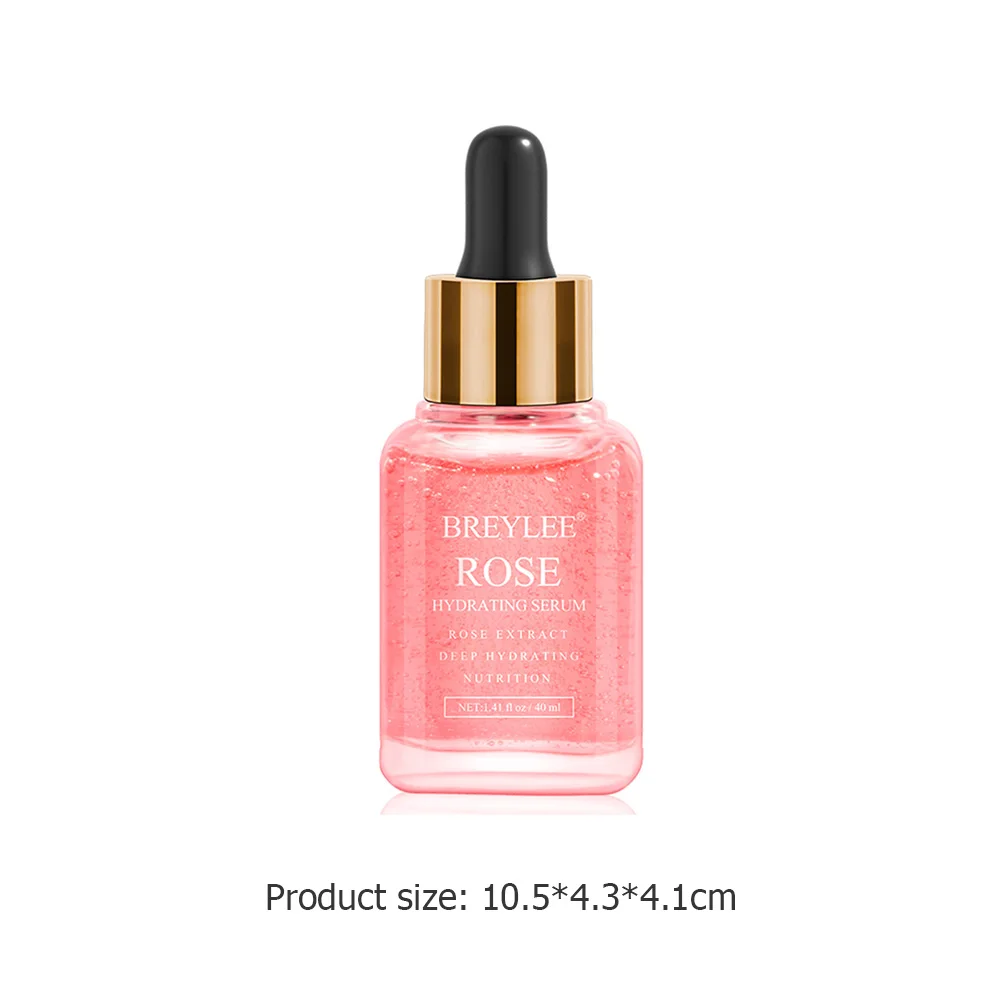 

40mL Rose Essence Plant Extract Facial Moisturizing Nourishing Repair Serum Whitening Anti-aging Serum Skin Care Tool