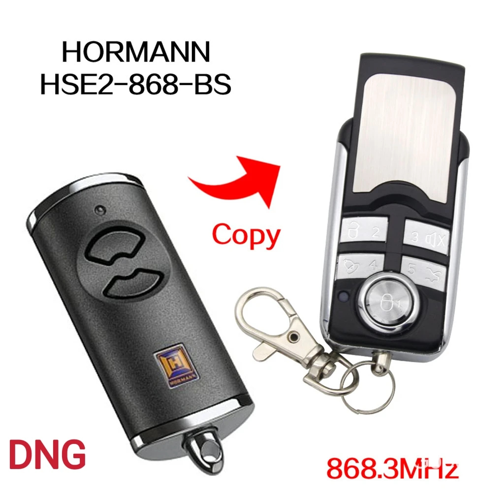 

20pcs HORMANN HSE HSS HS HSD HSP 1 2 4 5 BS Remote Control 868MHz HORMANN HSE1 HSE2 HSE4 HSD2 HSP4 HSS4 HS1 HS4 HS5 Remote Learn