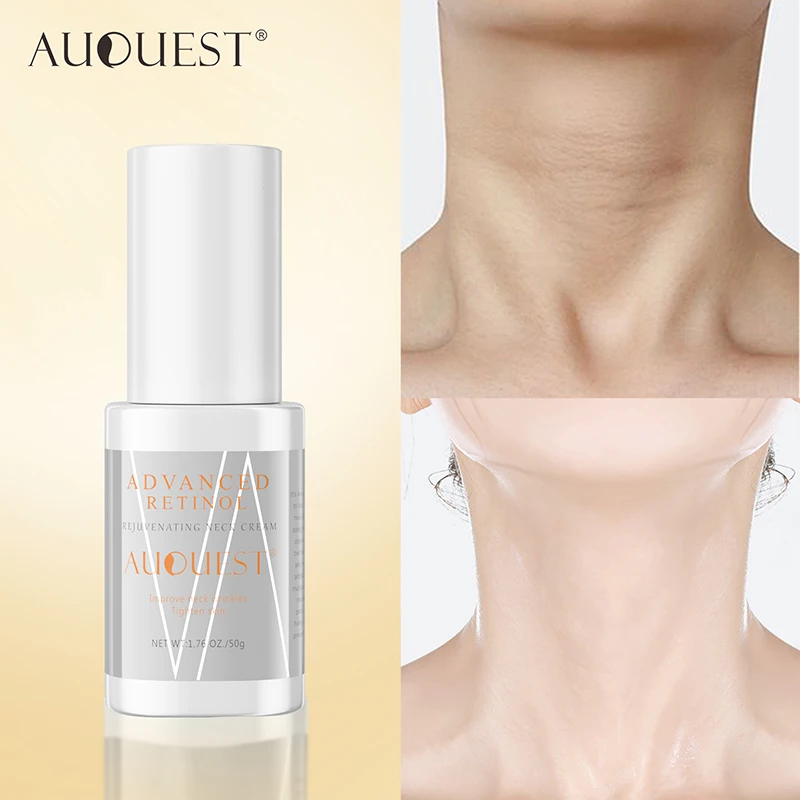 

AUQUEST Neck Firming Wrinkle Remover Cream Fade Fine Lines Lift Anti-Aging Whitening Moisturizing Beauty Neck Skin Care Products