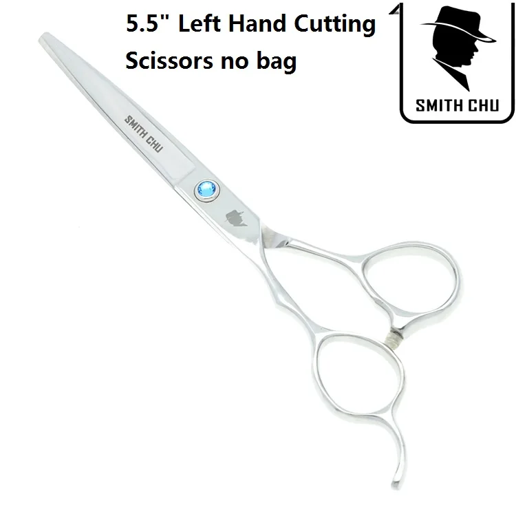 6,0 дюймов Smith Chu Salon ножницы для волос для левшей, Набор японских парикмахерских ножниц для стрижки и истончения, машинка для стрижки волос LZS0041 - Цвет: LZS0042 no bag 55
