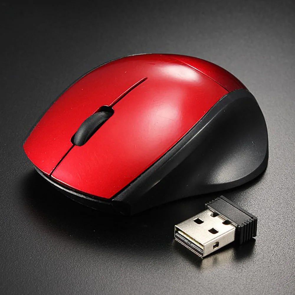 Fashion 2.4GHz 2000 DPI 3 keys mice Optical Mouse Cordless USB Receiver PC Computer 1pc Wireless Portable mini mouse for Laptop |