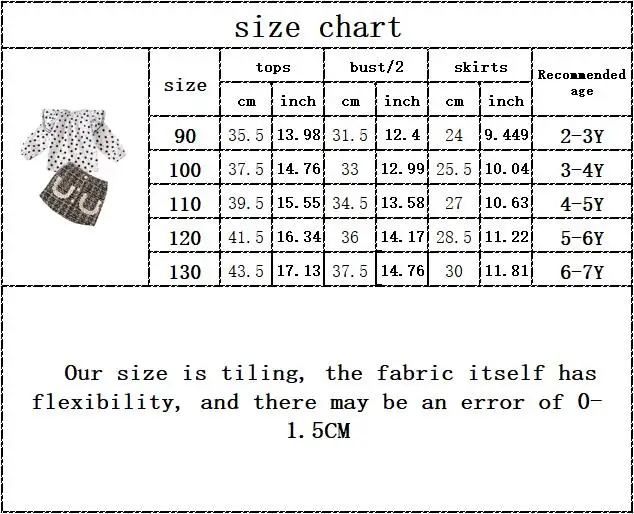 Комплект детской одежды из 2 предметов для маленьких девочек одежда с длинными