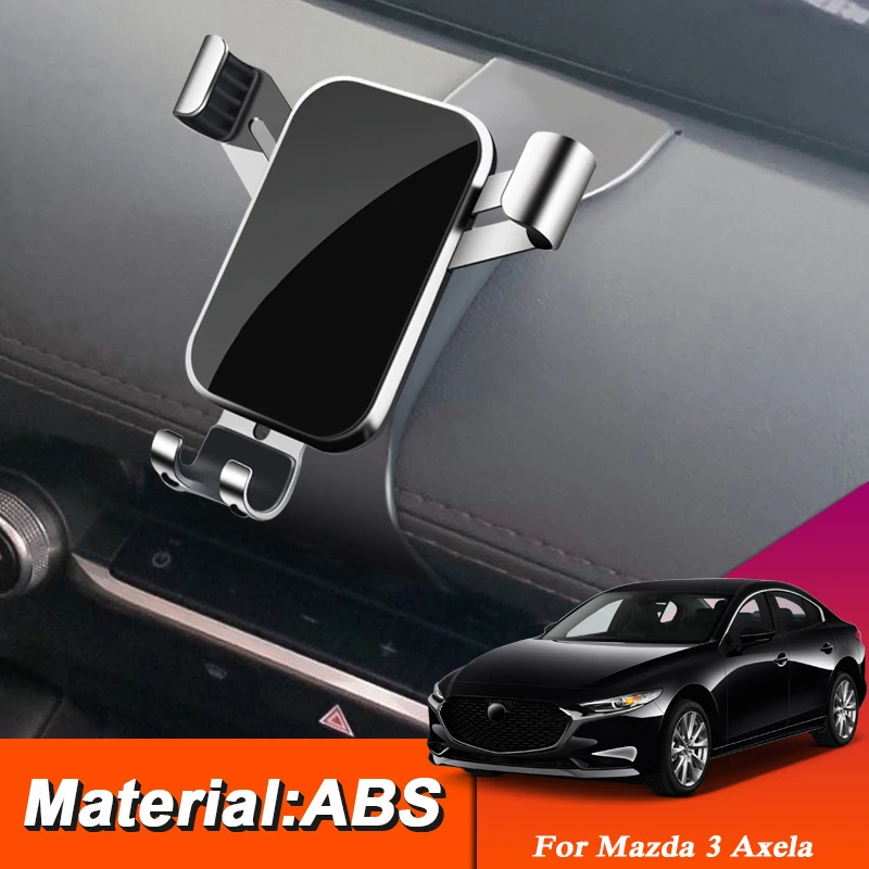 

Car Bracket Air Vent Clip Mount Mobile Cell Stand Smartphone GPS Holder Support For Mazda 3 BP Axela BN BM 2013-PresentAccessory