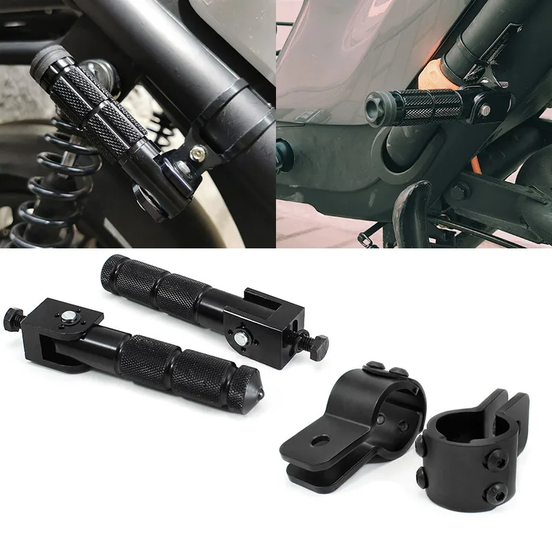 

Metal Moto Rearset Footrests Foot Pegs Pedals Universal for NIU UQi+/U+a Motorbike Foot Gear Shift Peg Motorcycle Accessories