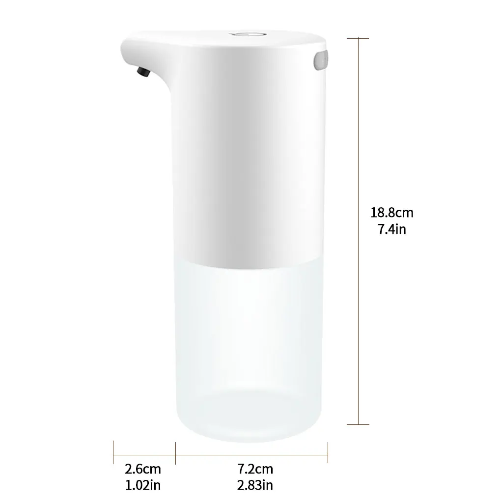 

Touchless Automatic Soap Dispenser USB Charging Smart Foam Machine Infrared Sensor Foam Soap Dispenser Hand Sanitizer