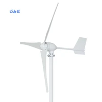 hawt wind generator 800w 12v 24v 48v wind turbine with wind controller