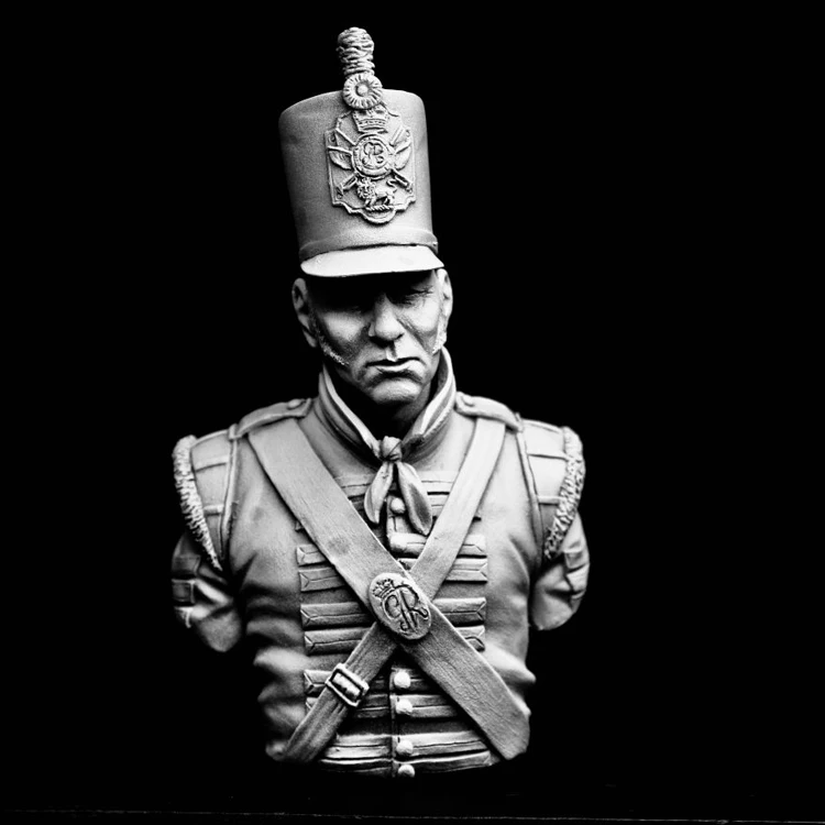 

Resin Model Bust GK, Sgt 33rd Regt, Historical military theme, Unassembled and unpainted kit