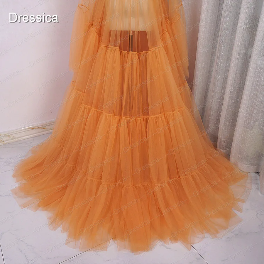 Тюлевое платье голливудский халат представление шикарный наряд Drag queen фотография платье