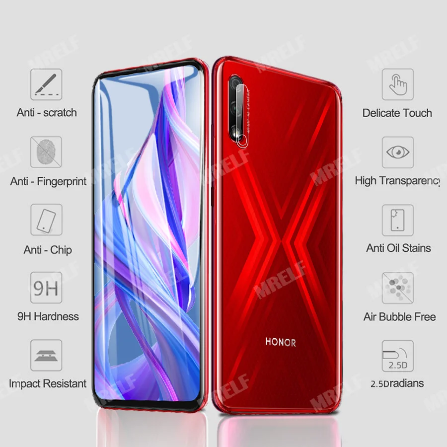 Закаленное стекло для Huawei Honor 20 Pro 10 Lite Защитная безопасность на объектив камеры 9