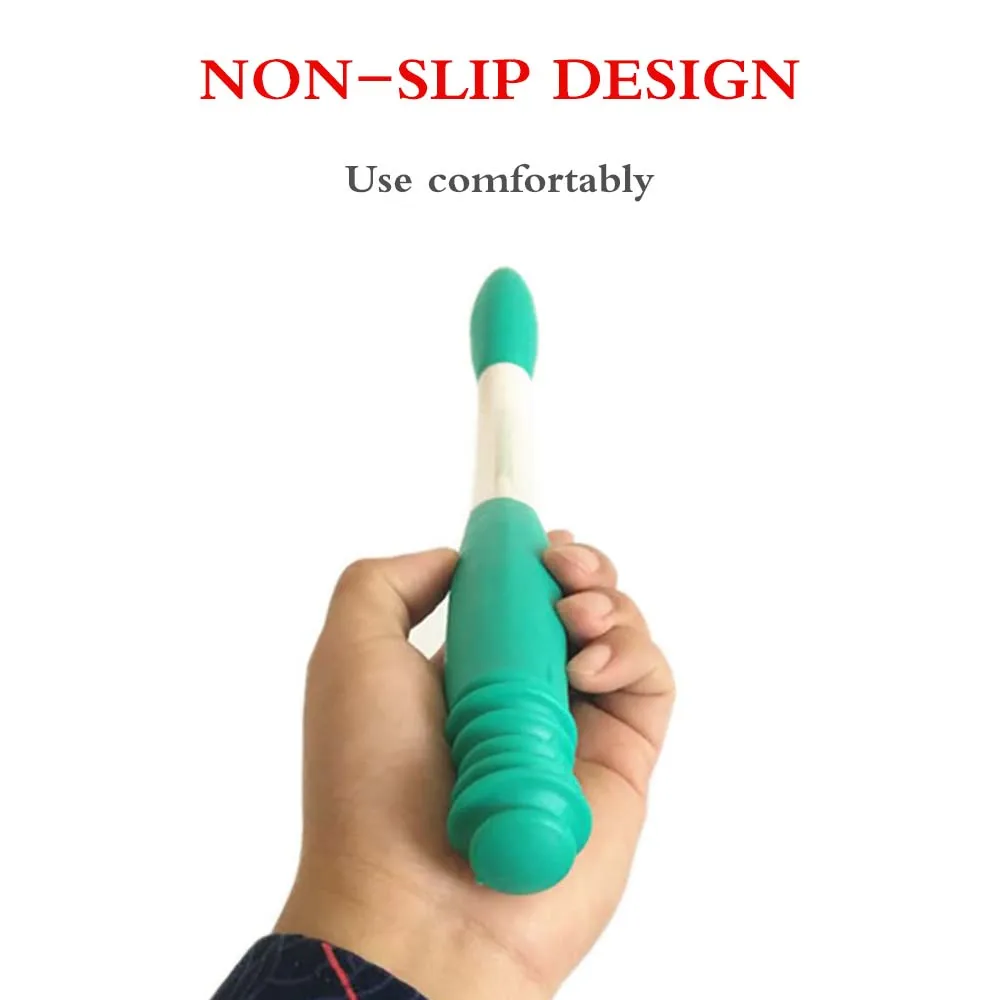 

Self-Assist Toilet Aids Long Handle Reach Comfort Bottom Wiper Holder Toilet Paper Tissue Grip Self Wipe Aid Helper