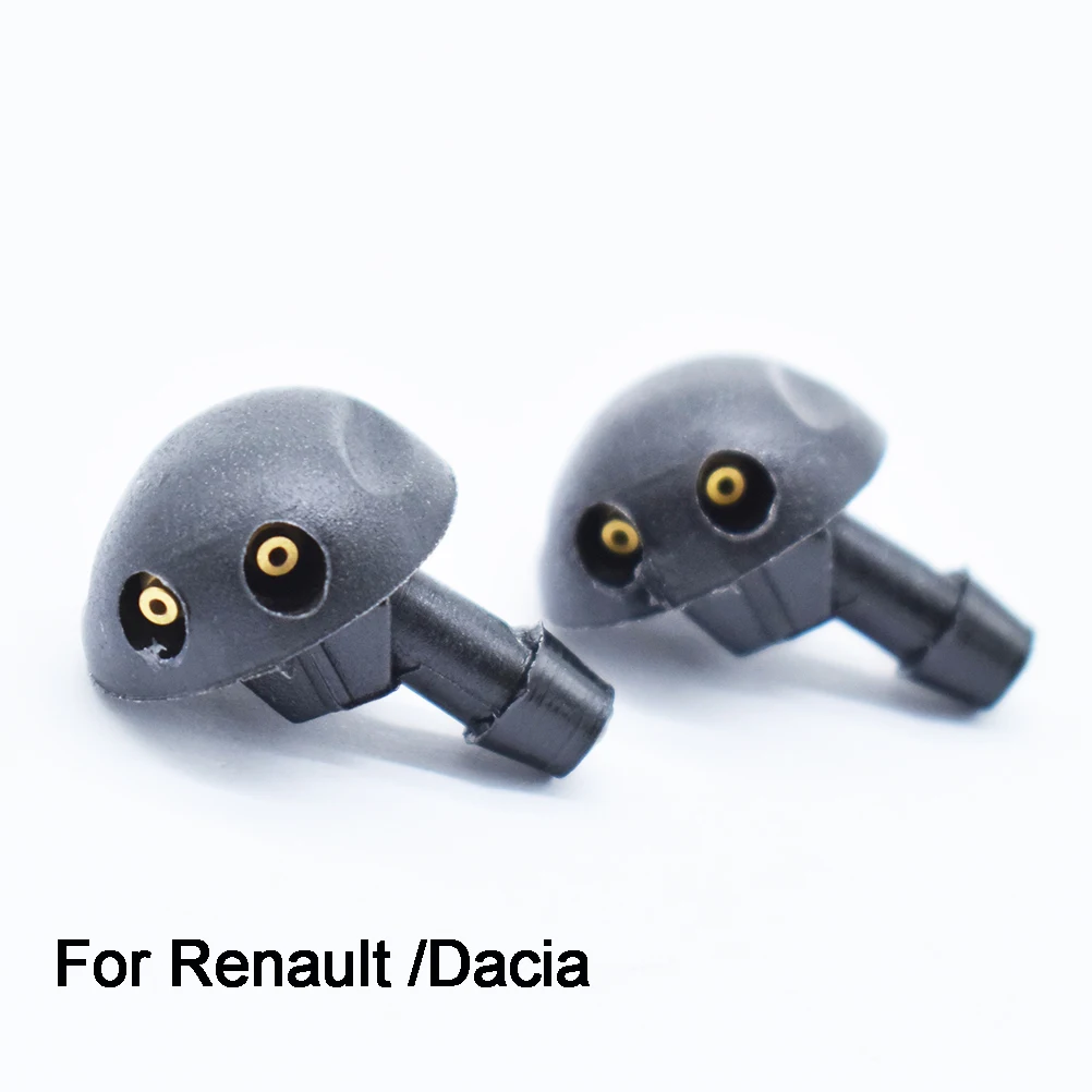 

Apktnka Front Windshield Washer Water Spray Nozzles Jet Spray For Renault Dacia Megane Scenic Logan Duster Sandero 7700846456