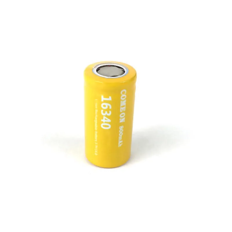 

Co Dark Yellow 800mah 16340 Lithium Battery 3.7V Electric Toothbrush Rechargeable Power Torch Battery