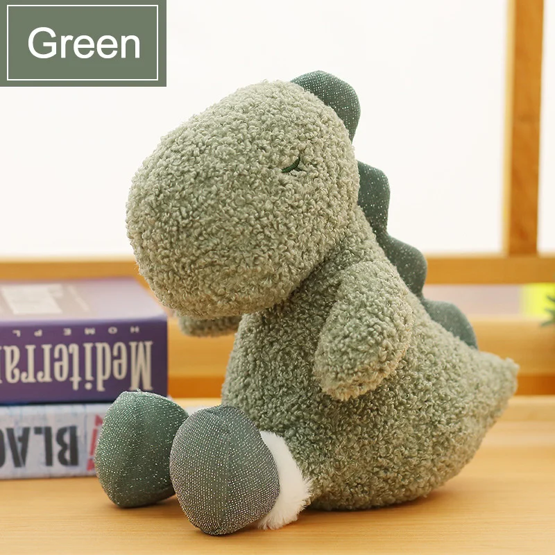 Милая мультяшная плюшевая кукла динозавра 25 см креативный подарок на день