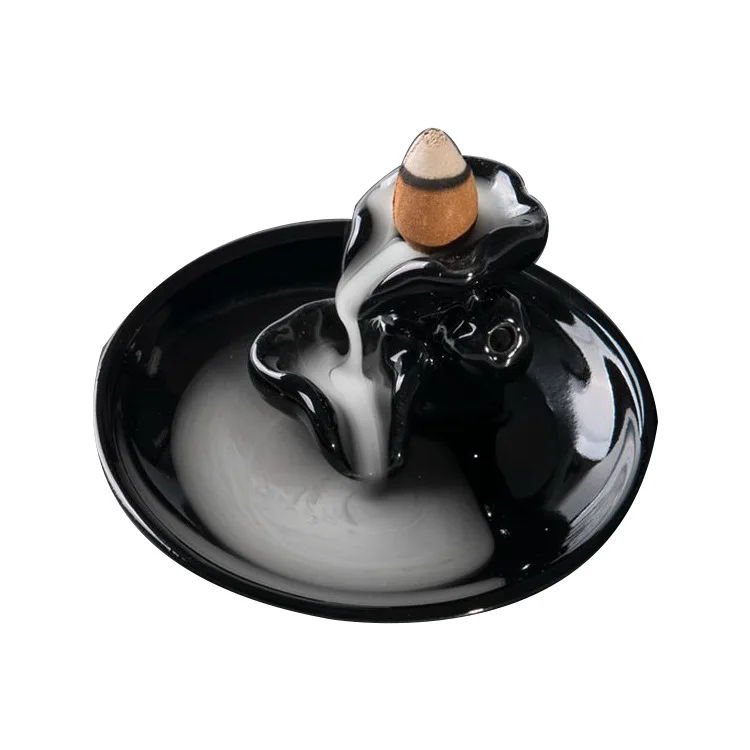 Мини Тыква горелка для благовоний в виде лотоса держатель буддийские шишки