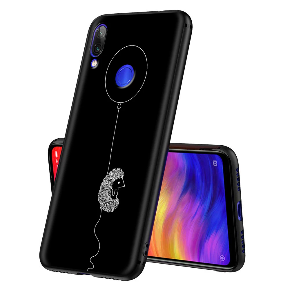YIMAOC милый Ежик Мягкий ТПУ чехол для Xiaomi Redmi mi Note MAX 3 6 6A 7 mi6 mi8 9 se a1 a2 Pro Lite go pocophone f1 |