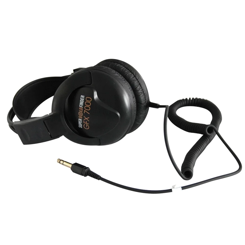 Headset for GFX7000 GP4500 GP5000 Super Gold Finder Underground Metal Detector Brand New Good Headphone for Metal Detector