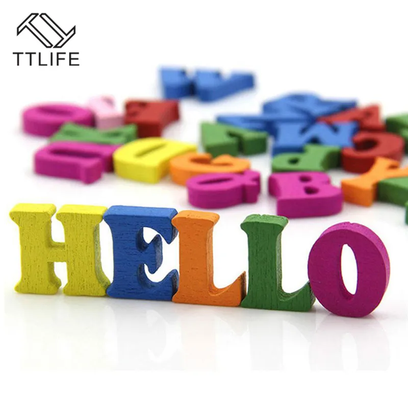 100pcs/поделки своими руками детей головоломки игрушки Развивающие деревянные