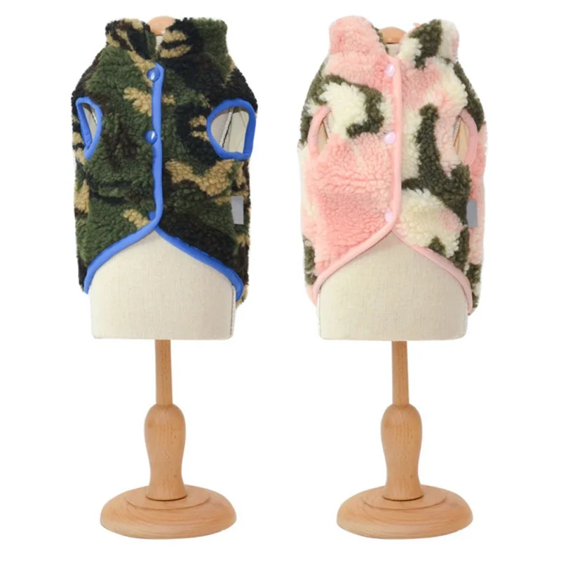 

Dog Clothes Winter Warm Clothes For Small Dogs Cotton Puppy Pet Jacket Camouflage Dog Coat Chihuahua Pug Clothing