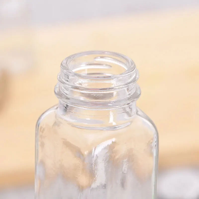 Стеклянная емкость для специй стеклянная банка приправ баночка барбекю бутылка