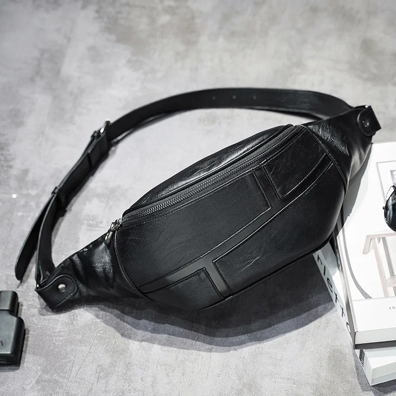 Дорожный поясной Кошелек из искусственной кожи для мужчин маленькая сумочка на