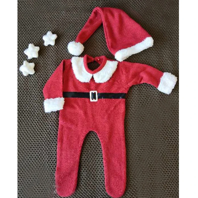 

Christmas Clothes Newborn Baby Photography Props Accessories Children Boys Girls Photo Shooting Costume Suit