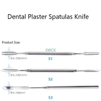 1pcs dental stainless steel mixing spatula spatulas knife tool dental nail mixing stick color tools dental instrument supplies