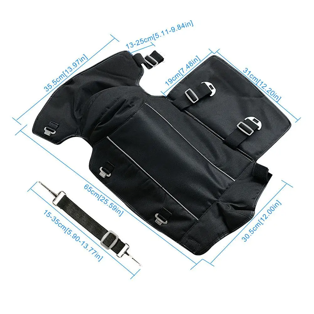 Защитные наколенники для мотоцикла теплые с водонепроницаемой отражающей