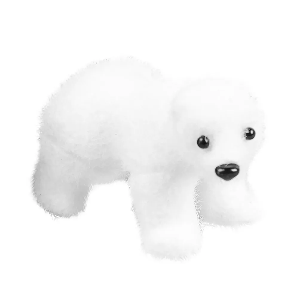 Аксессуары для украшения дома 1 шт. подвеска на рождественскую елку белый медведь