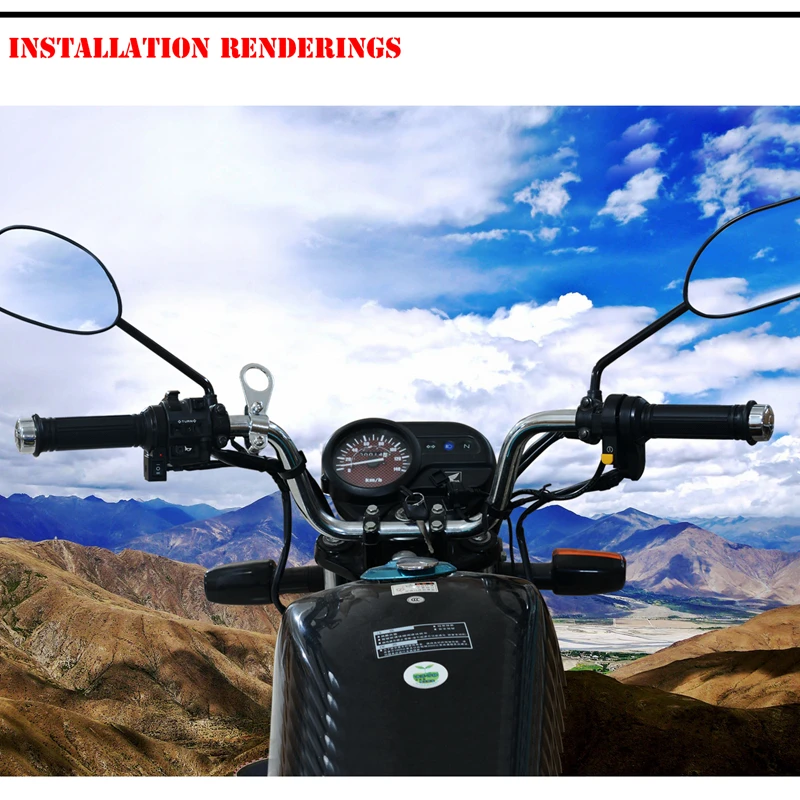 LMoDri Новая электрическая рукоятка с подогревом для мотоцикла мотовездехода