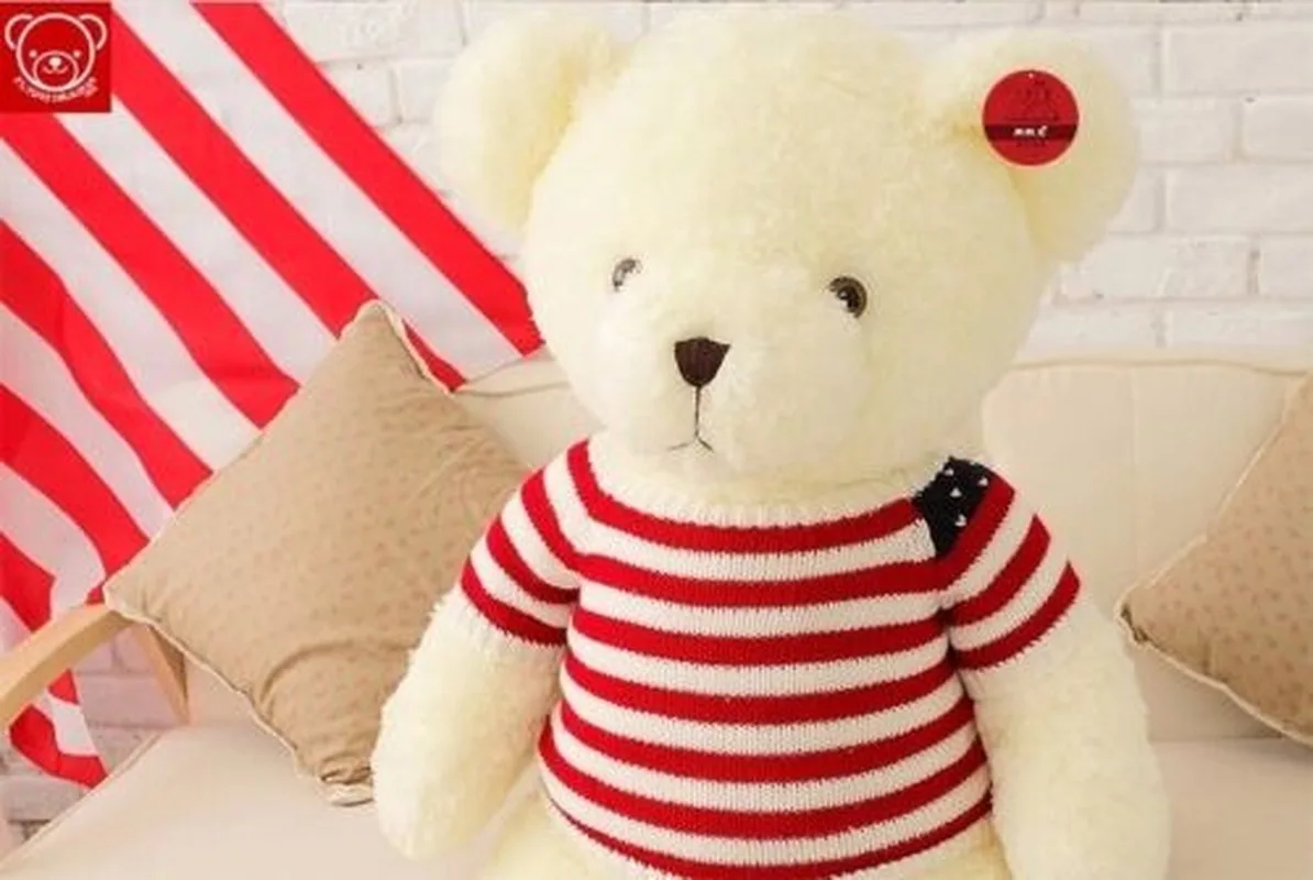 

TOP SALE 100cm(39") Big White Teddy Bear Stuffed Animal Plush Soft Toy Gift Stuffed Animals Plush Doll